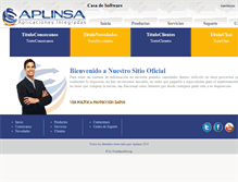 Tablet Screenshot of aplinsa.com